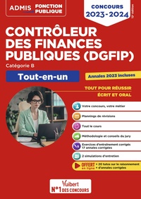 Concours Contrôleur des Finances publiques (DGFIP) - Catégorie B - Tout-en-un