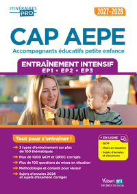 CAP AEPE - Accompagnant éducatif petite enfance - Épreuves professionnelles 2027-2028 - Entraînement intensif