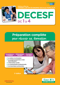 DECESF - DC 1 A 4 - PREPARATION COMPLETE POUR REUSSIR SA FORMATION - DIPLOME D'ETAT DE CONSEILLER EN