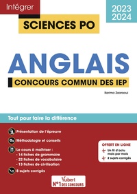 SCIENCES PO - ANGLAIS - CONCOURS COMMUN DES IEP 2023-2024 - TOUT POUR REUSSIR L'EPREUVE D'ANGLAIS -