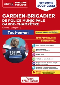 Concours Gardien-brigadier de police municipale et Garde-champêtre - Catégorie C - Tout-en-un