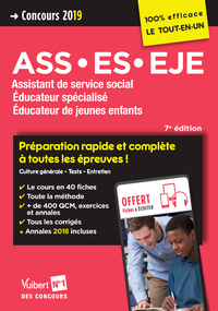 Concours ASS, ES, EJE - Préparation rapide et complète à toutes les épreuves