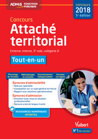 Concours Attaché territorial - Catégorie A - Tout-en-un