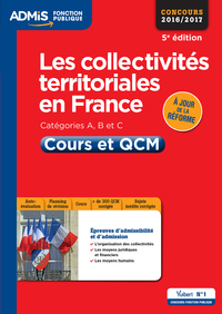 Les collectivités territoriales en France - Catégories A, B et C - Cours et QCM