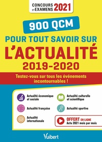 900 QCM pour tout savoir sur l'actualité 2019-2020