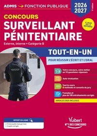 Concours Surveillant pénitentiaire 2026-2027 - Tout-en-un