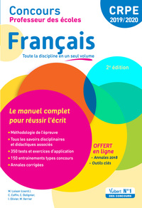 Concours Professeur des écoles - Français - Le manuel complet pour réussir l'écrit