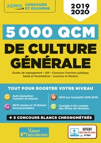 5000 QCM de culture générale + Actu en ligne mois par mois