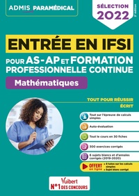 ENTREE EN IFSI POUR LES AS-AP ET FORMATION PROFESSIONNELLE CONTINUE (FPC) - MATHEMATIQUES - 10 TUTOS