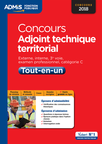 Concours Adjoint technique territorial - Catégorie C - Tout-en-un