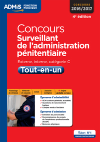 Concours Surveillant de l'administration pénitentiaire - Catégorie C - Tout-en-un