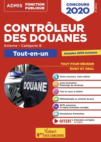 Concours Contrôleur des douanes - Catégorie B - Tout-en-un