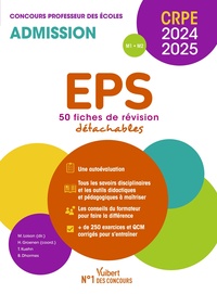 EPS - CRPE 2024-2025 - 50 fiches de remise à niveau