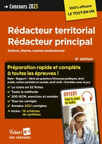 Concours Rédacteur territorial et Rédacteur principal - Catégorie B - Préparation rapide et complète à toutes les épreuves