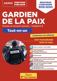 Concours Gardien de la paix - Catégorie B - Admis - Tout-en-un