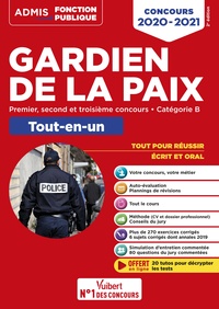 Concours Gardien de la paix - Catégorie B - Admis - Tout-en-un