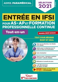 ENTREE EN IFSI POUR AS-AP ET FORMATION PROFESSIONNELLE CONTINUE (FPC) - TOUT-EN-UN - ANNALES 2020 -