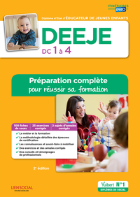 DEEJE - DC 1 à 4 - Préparation complète pour réussir sa formation