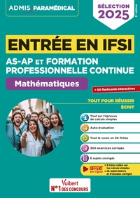 Entrée en IFSI Pour les AS-AP et formation professionnelle continue (FPC) - Mathématiques - 10 tutos offerts