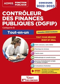 Concours Contrôleur des Finances publiques (DGFIP) - Catégorie B - Tout-en-un