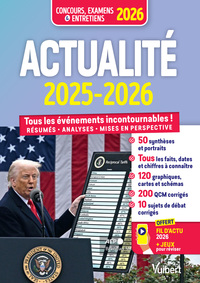 Actualité 2025-2026 - Concours et examens - Fil d'actu 2026 et jeux interactifs offerts