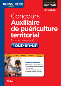 Concours Auxiliaire de puériculture territorial - Catégorie C - Tout-en-un