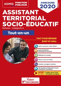 Concours Assistant territorial socio-éducatif - Catégorie A - Tout-en-un