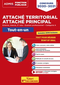 Concours Attaché territorial - Catégorie A - Tout-en-un