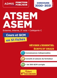 ATSEM - ASEM - Catégorie C - Cours et QCM en 51 fiches