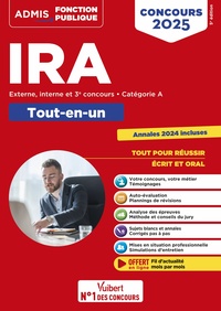 Concours d'accès aux IRA - Catégorie A - Tout-en-un