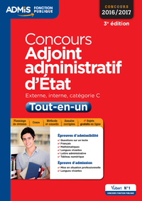 Concours Adjoint administratif d'État - Catégorie C - Tout-en-un