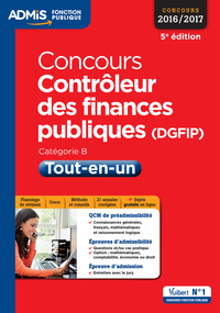 Concours Contrôleur des Finances publiques (DGFIP) - Catégorie B - Tout-en-un