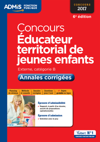 Concours Éducateur territorial de jeunes enfants - Catégorie B - Annales corrigées