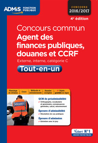 Concours commun Agent des finances publiques, douanes et CCRF - Catégorie C - Tout-en-un