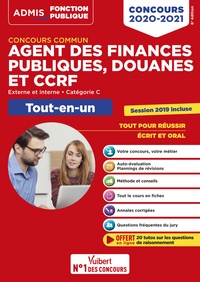 Concours commun Agent des finances publiques, douanes et CCRF - Catégorie C - Tout-en-un