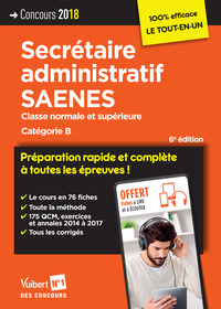 Concours Secrétaire administratif et SAENES - Catégorie B