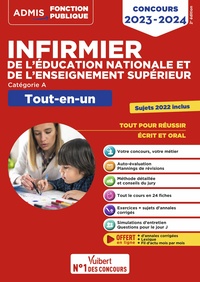 CONCOURS INFIRMIER DE L'EDUCATION NATIONALE ET DE L'ENSEIGNEMENT SUPERIEUR - TOUT-EN-UN - CONCOURS 2