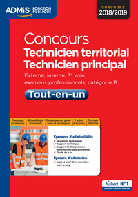 Concours Technicien territorial - Technicien principal - Catégorie B - Tout-en-un