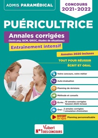 CONCOURS PUERICULTRICE - ANNALES CORRIGEES - SUJETS 2020 - ENTRAINEMENT INTENSIF - IFPDE - 2021-2022