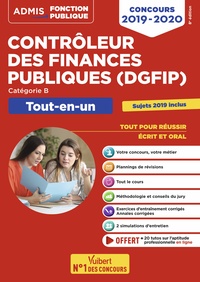 Concours Contrôleur des Finances publiques (DGFIP) - Catégorie B - Tout-en-un