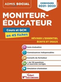 Concours Moniteur-éducateur - Cours et QCM en 45 fiches