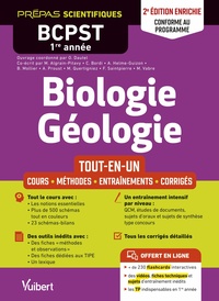 BIOLOGIE-GEOLOGIE BCPST 1RE ANNEE - 2E EDITION CONFORME AU NOUVEAU PROGRAMME - COURS - SCHEMA-BILAN