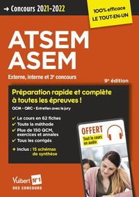 Concours ATSEM et ASEM - Catégorie C - Préparation rapide et complète à toutes les épreuves - Tout le cours en audio