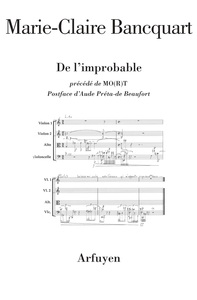 De l'improbable, précédé de MO(R)T