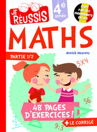 JE REUSSIS MATHEMATIQUES 4EME ANNEE - 1ERE PARTIE - VOL04