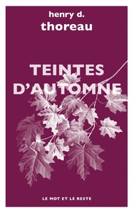 TEINTES D'AUTOMNE