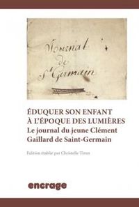 Eduquer son Enfant a l'Époque des Lumieres