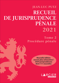 Recueil de jurisprudence pénale - Tome 02