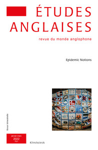 ETUDES ANGLAISES - N 1/2022 - EPIDEMIC NOTIONS