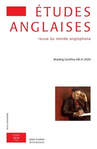 Études anglaises - N°2/2018